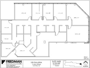 100 Galleria Officentre, Southfield, MI for sale Floor Plan- Image 1 of 2