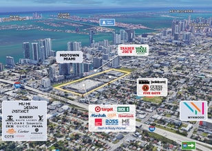 3401 N Miami Ave, Miami, FL - AERIAL map view