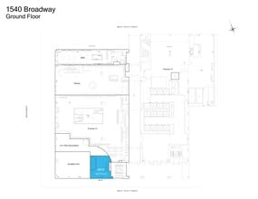 1540 Broadway, New York, NY to rent Site Plan- Image 2 of 2