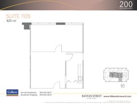 200 E Broward Blvd, Fort Lauderdale, FL to rent Floor Plan- Image 1 of 2