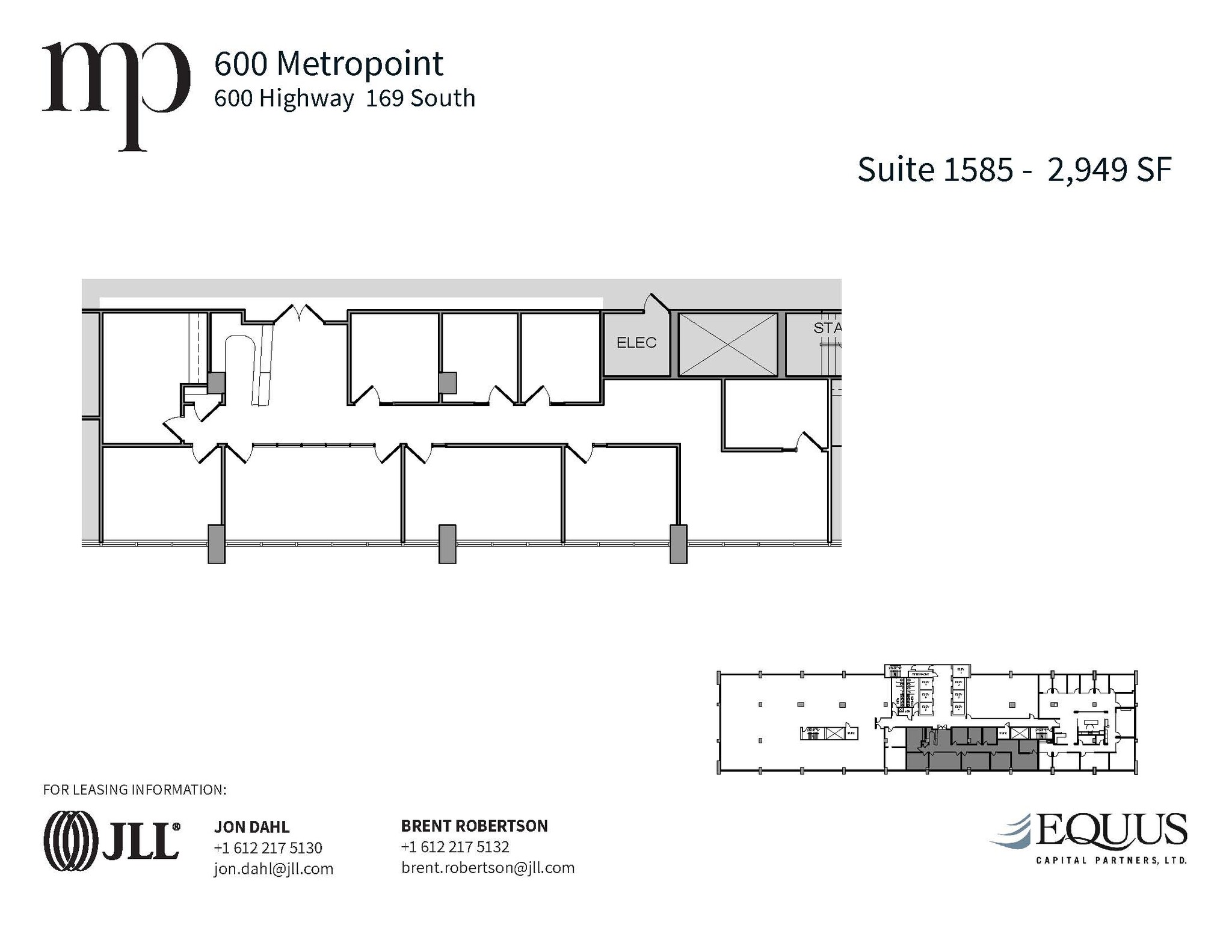 600 Highway 169 S, Saint Louis Park, MN for rent Floor Plan- Image 1 of 1