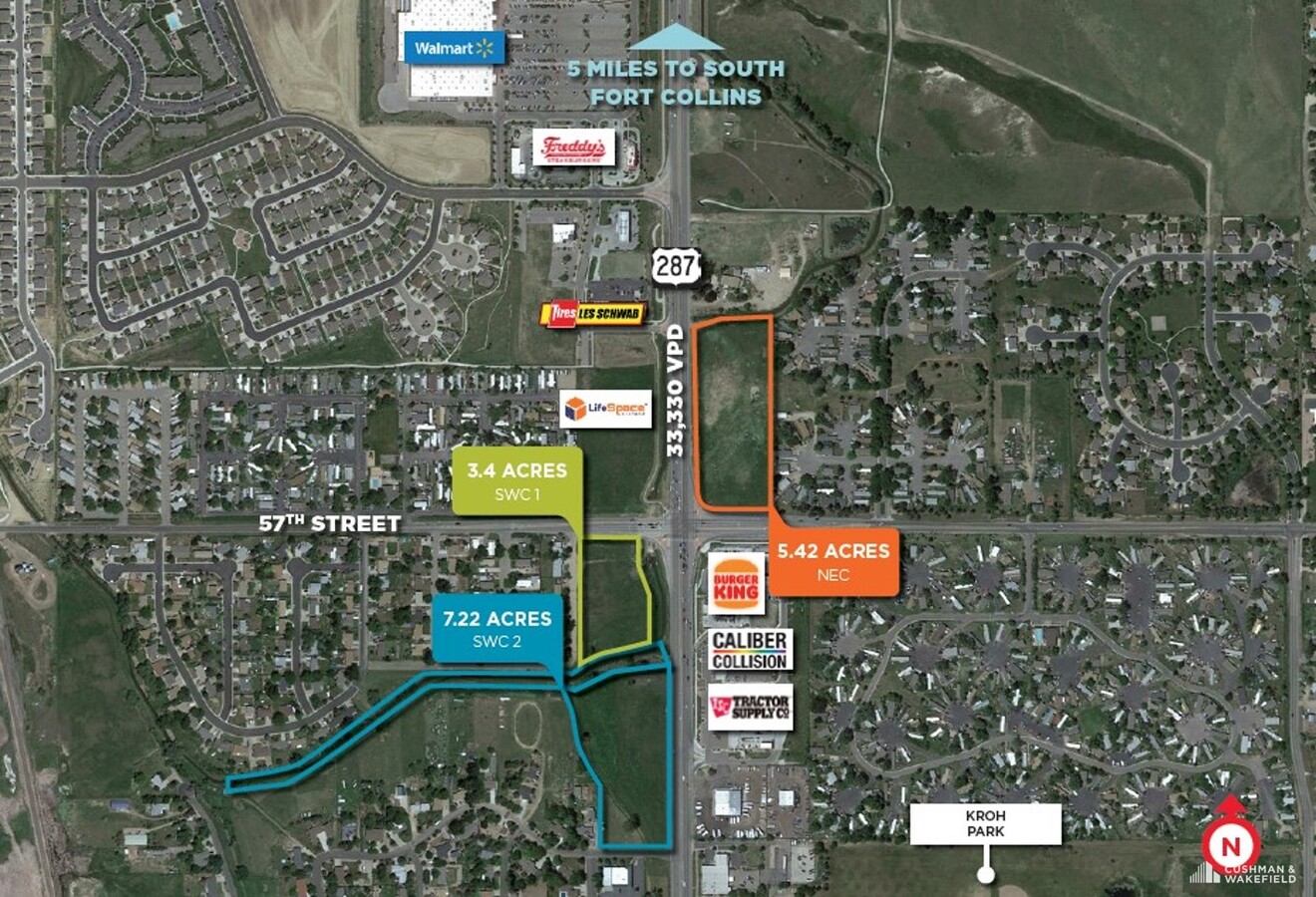 57th St & Hwy 287 - Loveland, CO for Sale | LoopNet UK