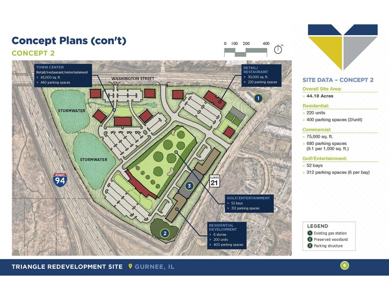 Interstate 94, Gurnee, IL for sale - Site Plan - Image 1 of 24