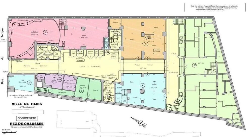 Retail in Paris for sale - Floor Plan - Image 2 of 2