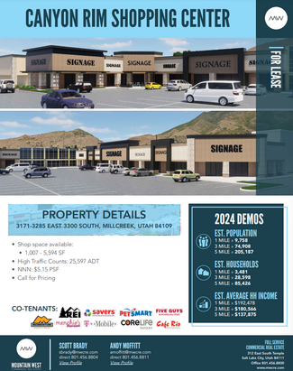 More details for 3171 E 3300 S, Salt Lake City, UT - Retail for Rent