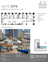 44 Montgomery St, San Francisco, CA for rent Floor Plan- Image 1 of 1