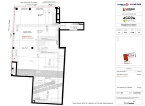 Retail in Bussy-Saint-Georges to rent Site Plan- Image 1 of 2