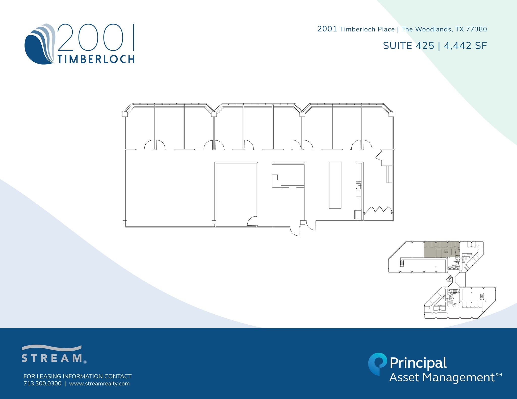 2001 Timberloch, The Woodlands, TX to rent Floor Plan- Image 1 of 1