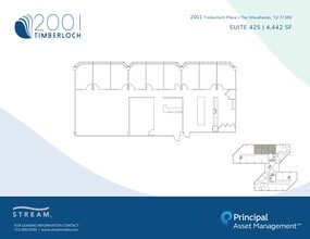 2001 Timberloch, The Woodlands, TX to rent Floor Plan- Image 1 of 1