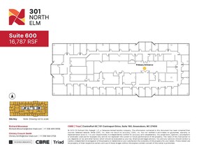 301 N Elm St, Greensboro, NC for rent Floor Plan- Image 1 of 1