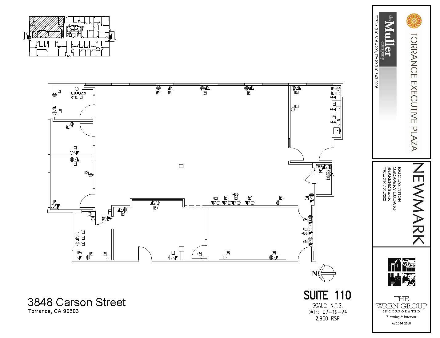 3848 W Carson St, Torrance, CA for rent Floor Plan- Image 1 of 1