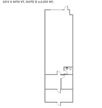 2105 S 48th St, Tempe, AZ to rent Floor Plan- Image 1 of 1