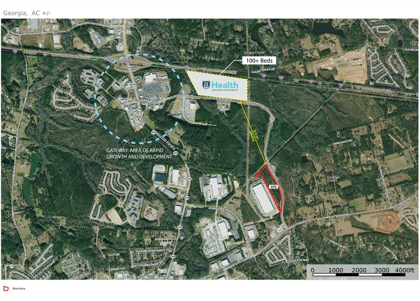 15.79 AC Gateway blvd, Grovetown, GA for sale - Building Photo - Image 3 of 5