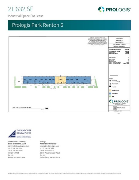 710-1040 Thomas Ave SW, Renton, WA for rent - Floor Plan - Image 3 of 8