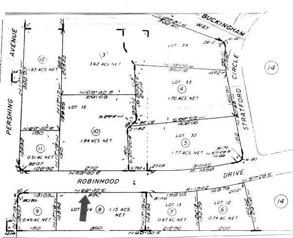 1350 W Robinhood Dr, Stockton, CA for sale - Plat Map - Image 3 of 13