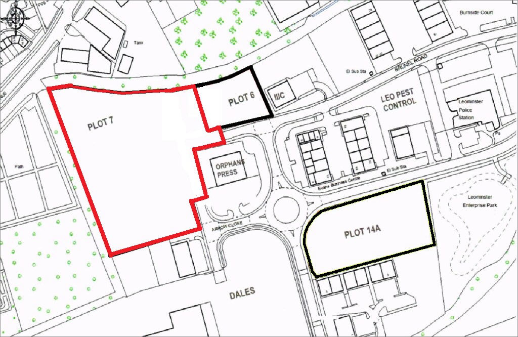 Owen Way, Leominster for sale Site Plan- Image 1 of 1