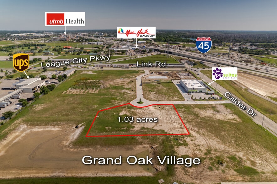 1025 Grand Oak Boulevard, League City, TX for sale - Aerial - Image 1 of 14