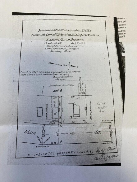 170 Main St, North Reading, MA for rent - Plat Map - Image 2 of 7