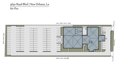 5650 Read Blvd, New Orleans, LA for rent Site Plan- Image 1 of 2