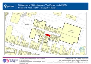 High St, Sittingbourne to rent Site Plan- Image 1 of 2