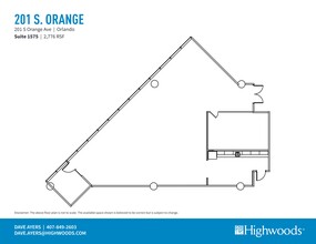 201 S Orange Ave, Orlando, FL for rent Site Plan- Image 1 of 1