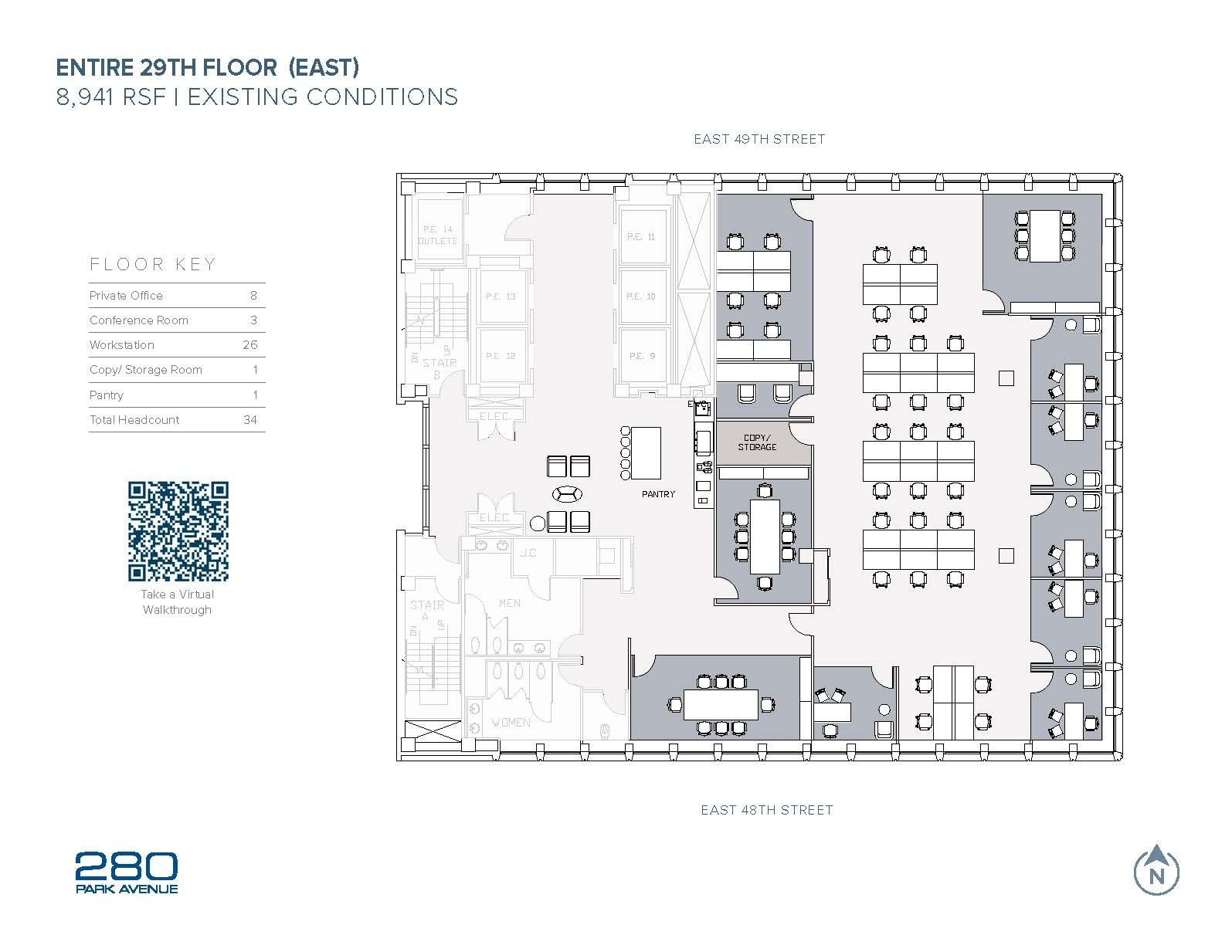 280 Park Ave, New York, NY to rent Floor Plan- Image 1 of 3