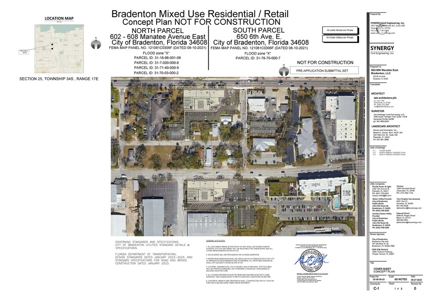 Bradenton Multifamily portfolio of 2 properties for sale on LoopNet.co.uk - Site Plan - Image 3 of 7