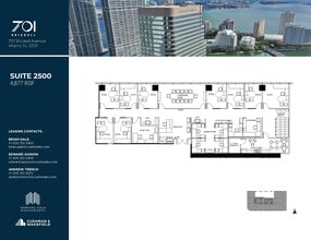 701 Brickell Ave, Miami, FL to rent Floor Plan- Image 1 of 1