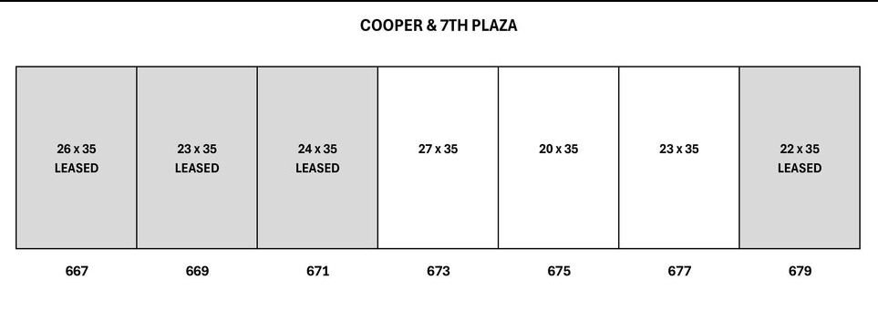 669-677 Cooper St, Monroe, MI for rent Floor Plan- Image 1 of 2