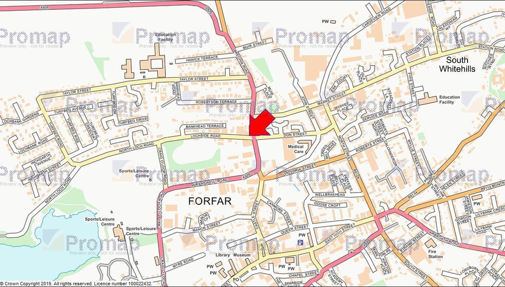 167-169 Castle St, Forfar to rent - Building Photo - Image 3 of 3