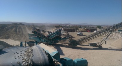 Best Rock Aggregate Quarry, Barstow, CA for sale Aerial- Image 1 of 1