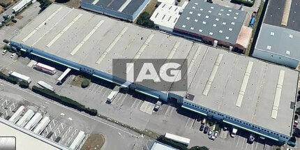 Genas - Aerial  map view