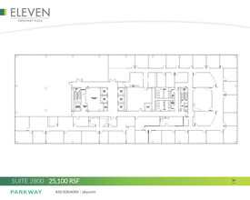 11 Greenway Plz, Houston, TX for rent Floor Plan- Image 2 of 2