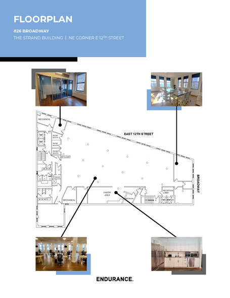 826 Broadway, New York, NY for rent - Floor Plan - Image 2 of 11