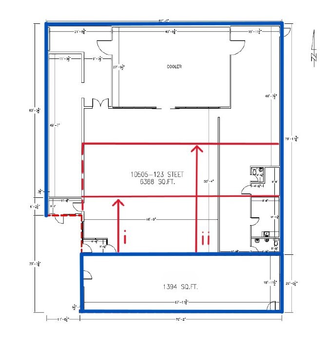 10505 123rd St NW, Edmonton, AB for rent Floor Plan- Image 1 of 1