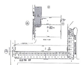 20920-20944 S Normandie Ave, Torrance, CA for sale Plat Map- Image 1 of 1