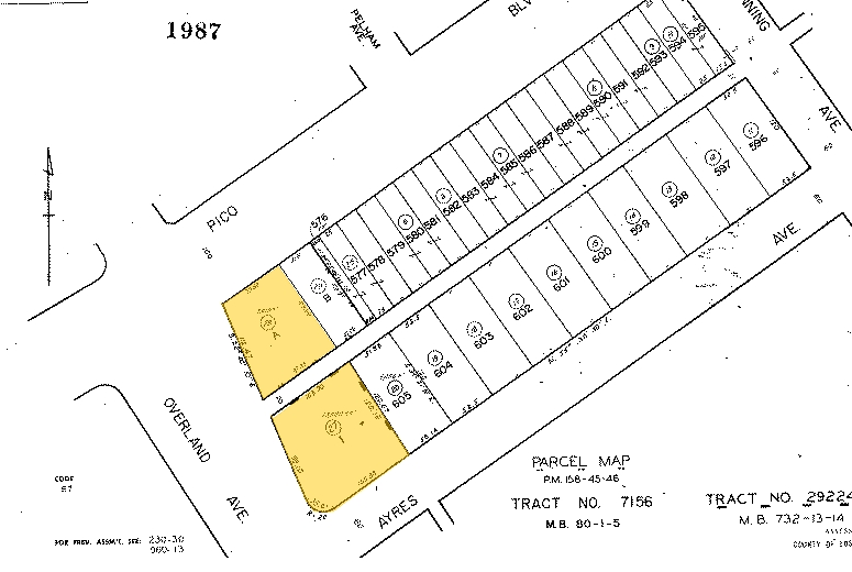 10680 W Pico Blvd, Los Angeles, CA for sale - Plat Map - Image 2 of 2