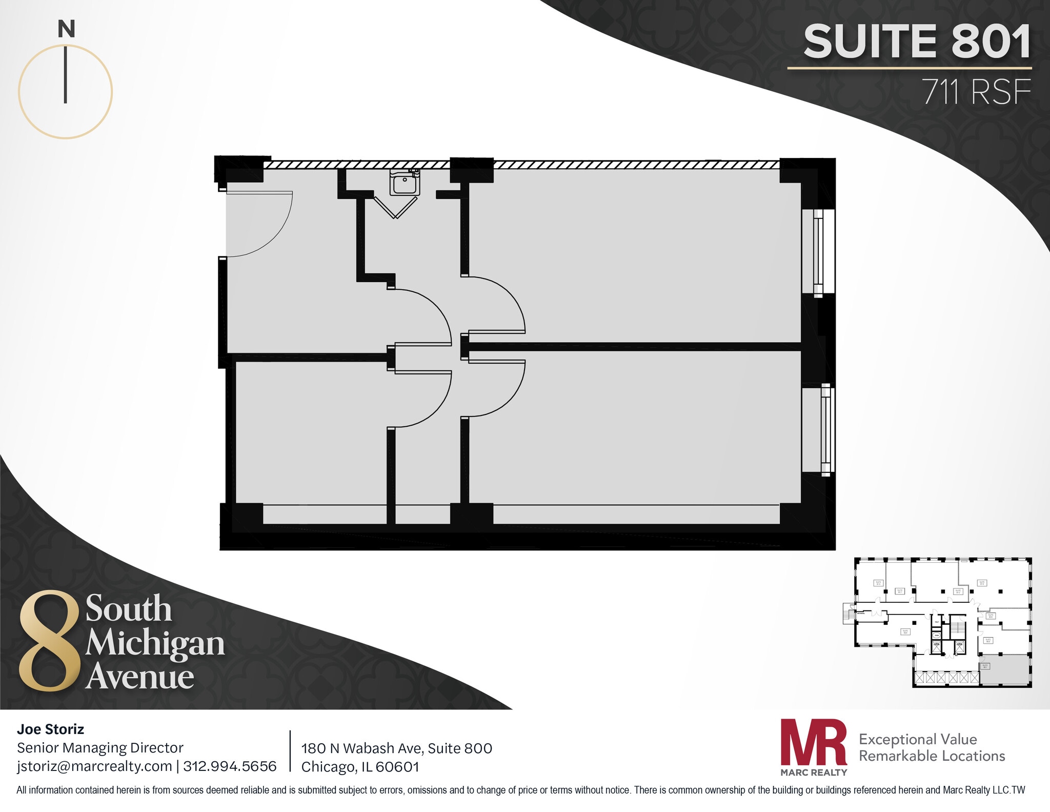 8 S Michigan Ave, Chicago, IL to rent Floor Plan- Image 1 of 1