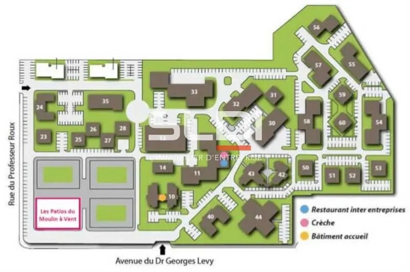 33 Avenue Du Docteur Georges Lévy, Vénissieux to rent - Site Plan - Image 2 of 7