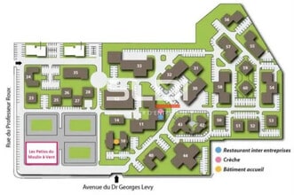 Office in Vénissieux to rent Site Plan- Image 2 of 11