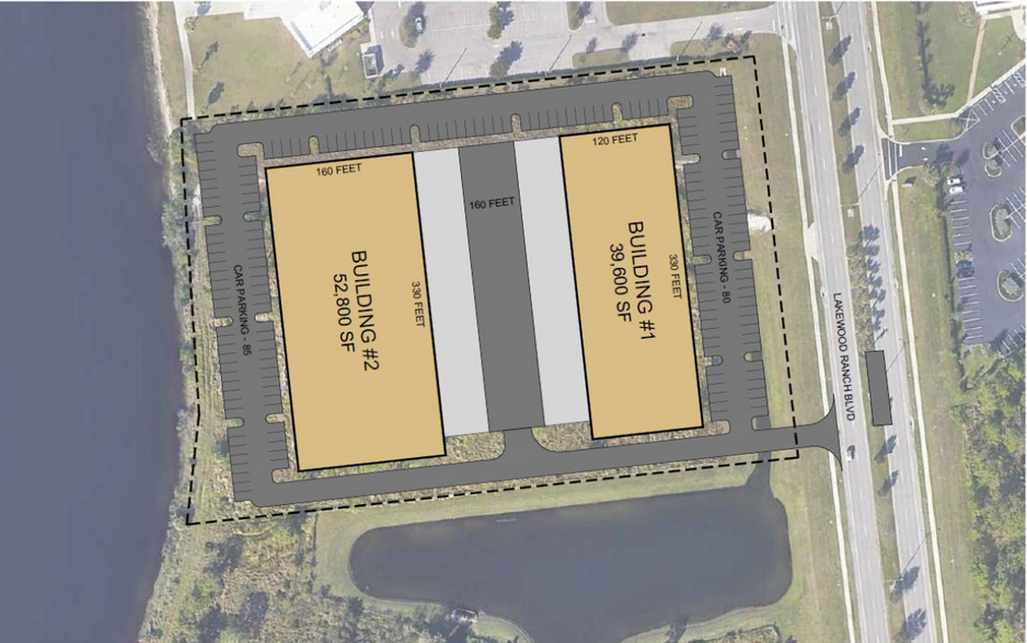 4065 Lakewood Ranch Blvd, Lakewood Ranch, FL for rent - Site Plan - Image 2 of 2