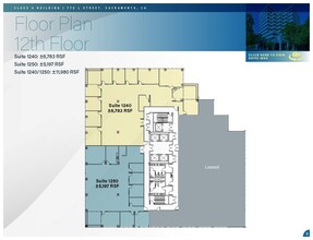 770 L St, Sacramento, CA for rent Floor Plan- Image 1 of 8