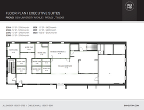 55-65 N University Ave, Provo, UT for rent Floor Plan- Image 1 of 2