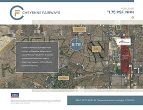 8670 W Cheyenne Ave, Las Vegas, NV for sale Aerial- Image 1 of 1