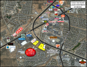 4141 Loop 306, San Angelo, TX - aerial  map view