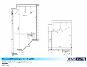 3025 Rue King O, Sherbrooke, QC for rent Site Plan- Image 1 of 1