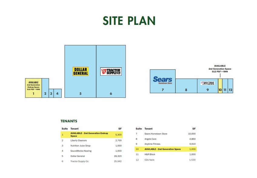 2339-2363 N Main St, Liberty, TX for rent - Floor Plan - Image 2 of 2