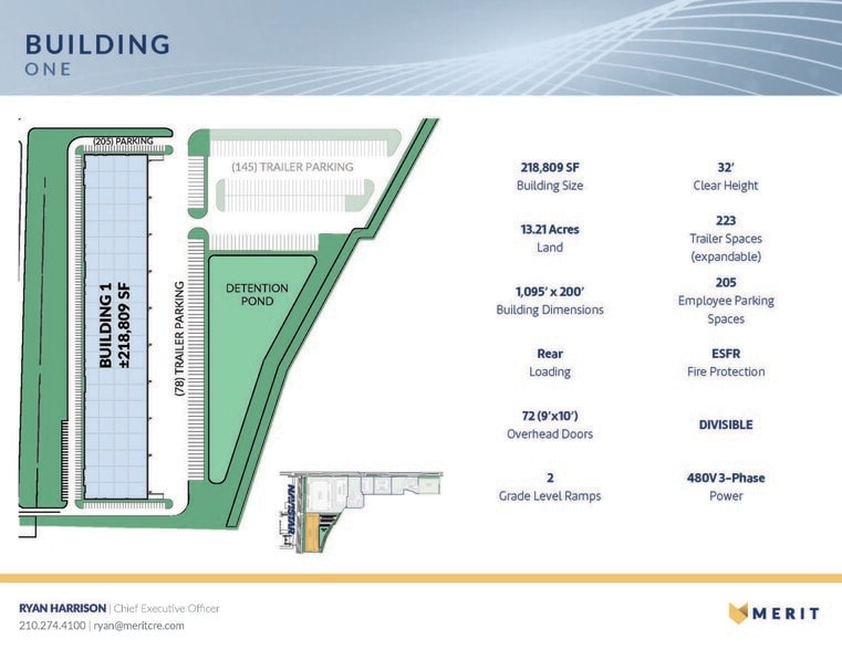 Innovation Industrial Park, San Antonio, TX for rent - Site Plan - Image 3 of 3