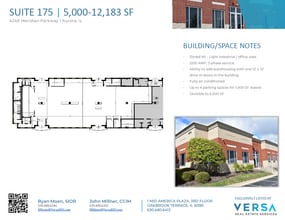 4222-4248 Meridian Pky, Aurora, IL to rent Floor Plan- Image 1 of 3