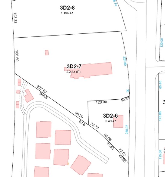 256 Daniel Webster Hwy, Merrimack, NH for rent - Plat Map - Image 3 of 10